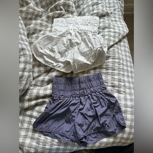 Free people workout shorts